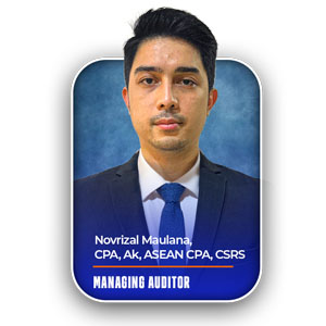 Novrizal Maulana, CPA, AK, ASEAN CPA, CSRS